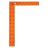 JOHNSON LEVEL JOH-CS10-O - 8" x 12" Hi-Visibility Orange Steel Carpenter Square