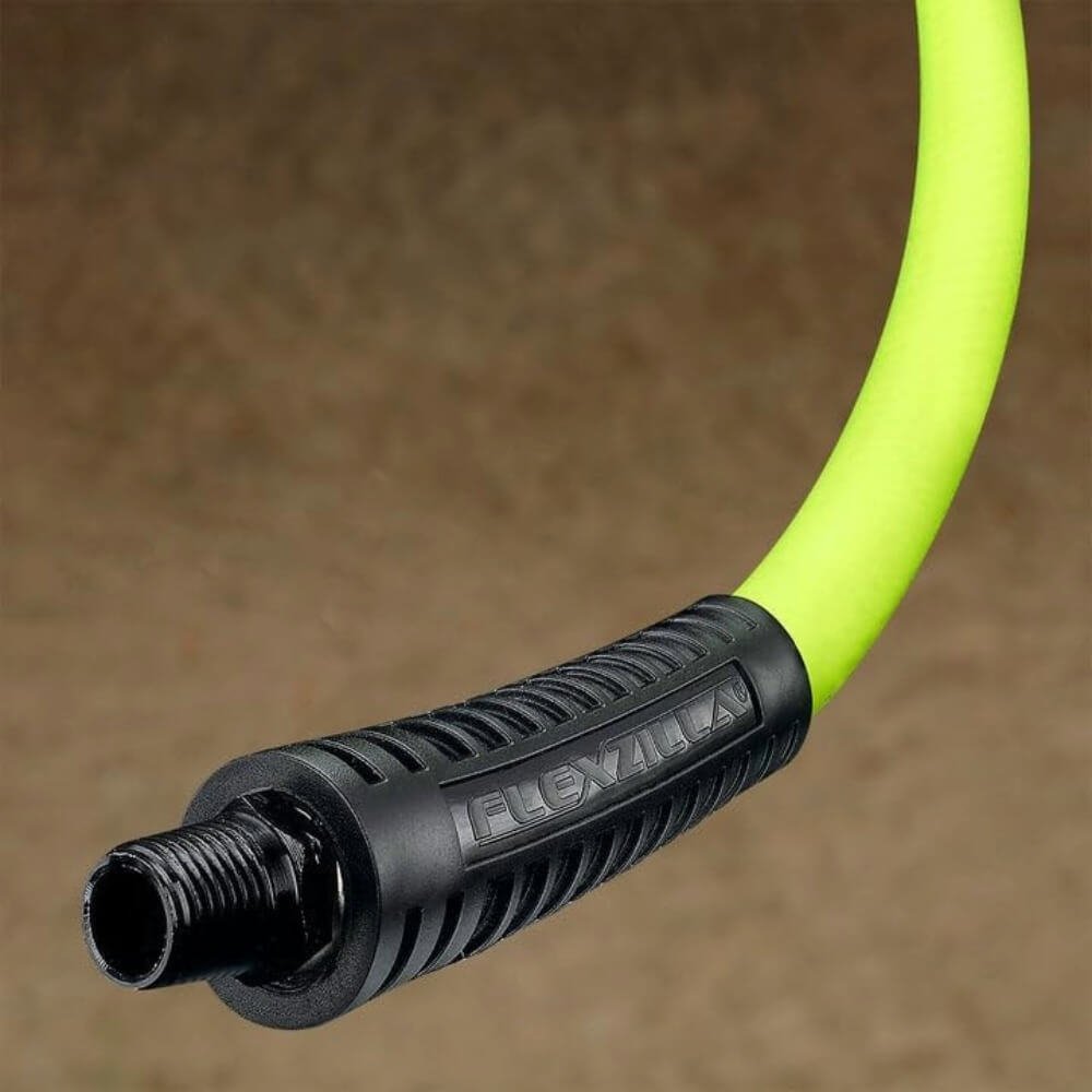 FLEXZILLA HFZ12100YW3 - Pro Air Hose, 1/2 in. x 100 ft., 3/8 in. MNPT Fittings