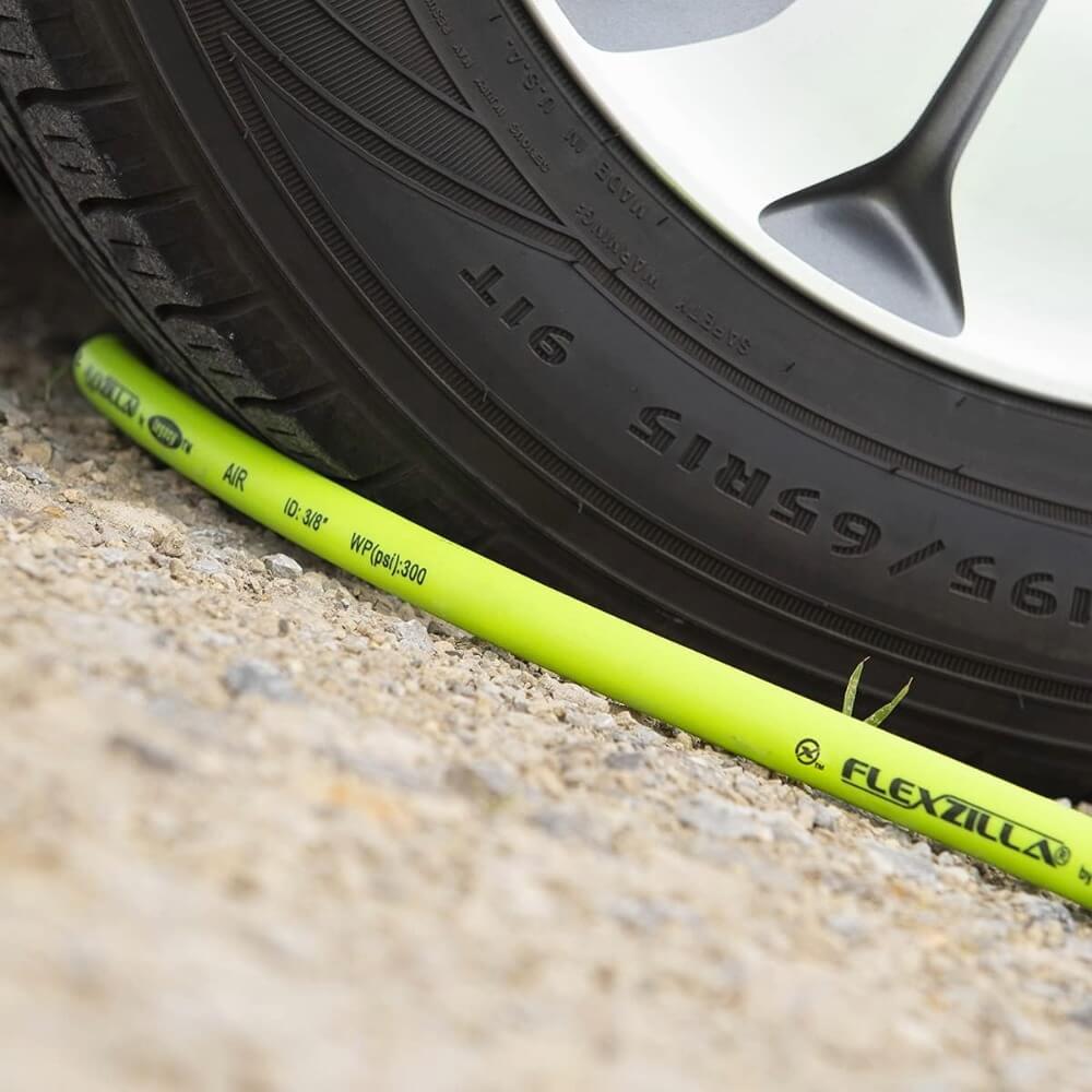 FLEXZILLA HFZ12100YW3 - Pro Air Hose, 1/2 in. x 100 ft., 3/8 in. MNPT Fittings