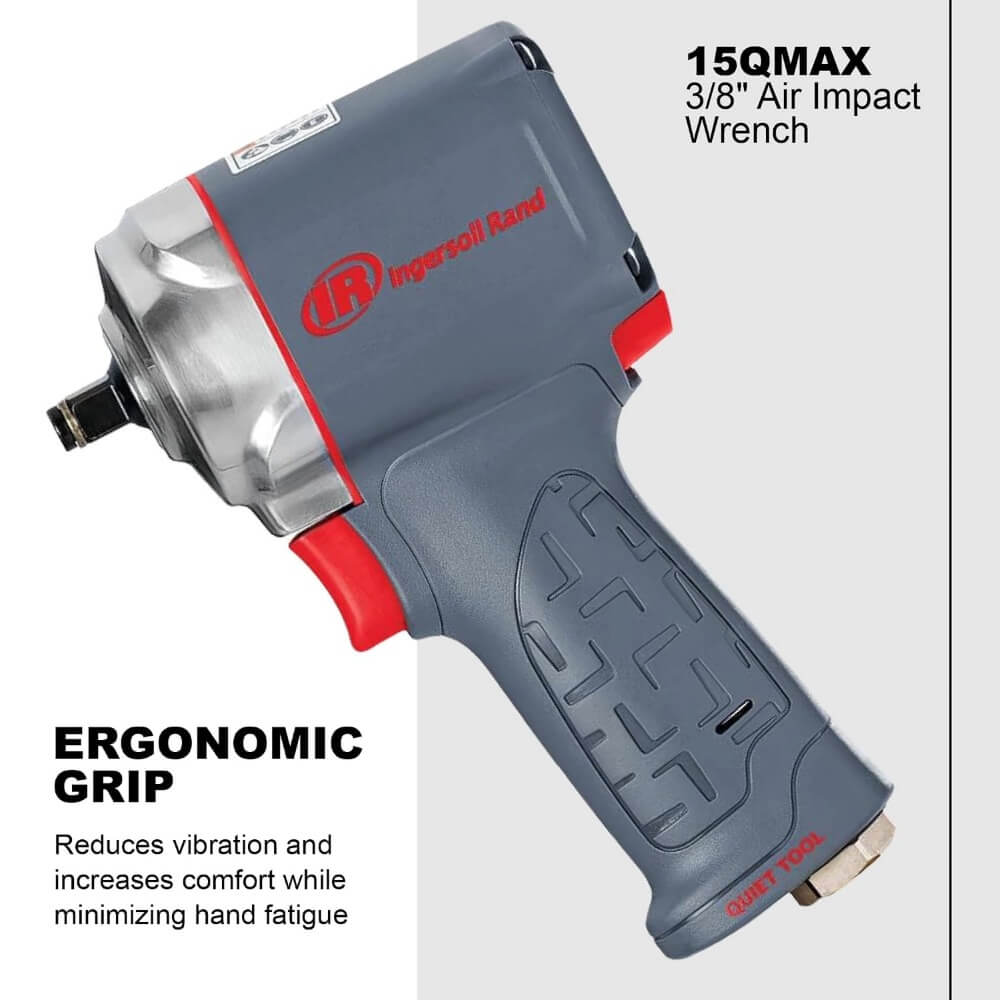 INGERSOLL RAND 15QMAX - 3/8" Ultra-Compact Quiet Impact Wrench