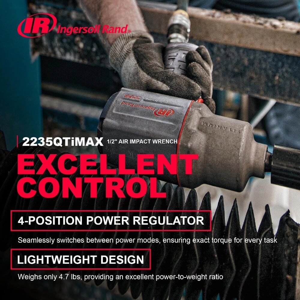 INGERSOLL RAND IRC-2235QTIMAX - 1/2" Drive Quiet Air Impact Wrench