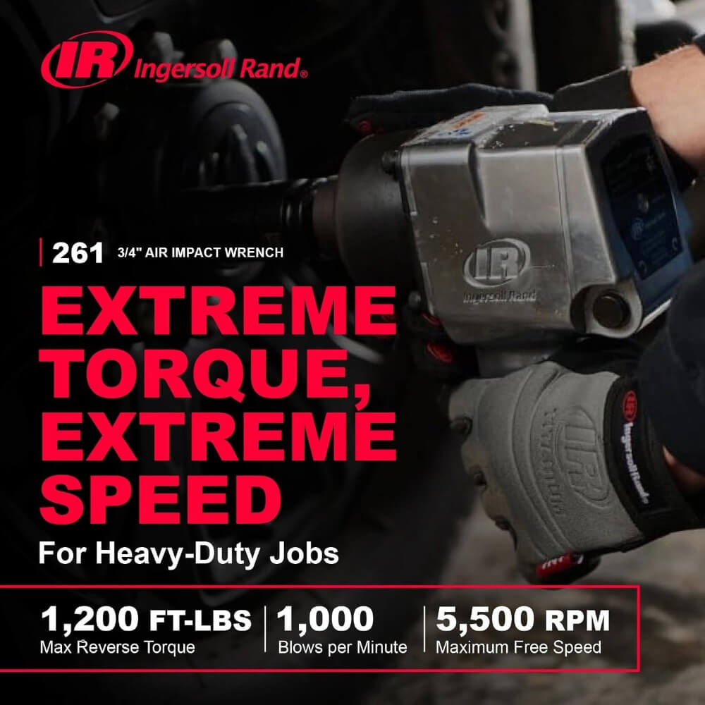 INGERSOLL RAND IRC-261 - 3/4" Super Duty Air Impact Wrench