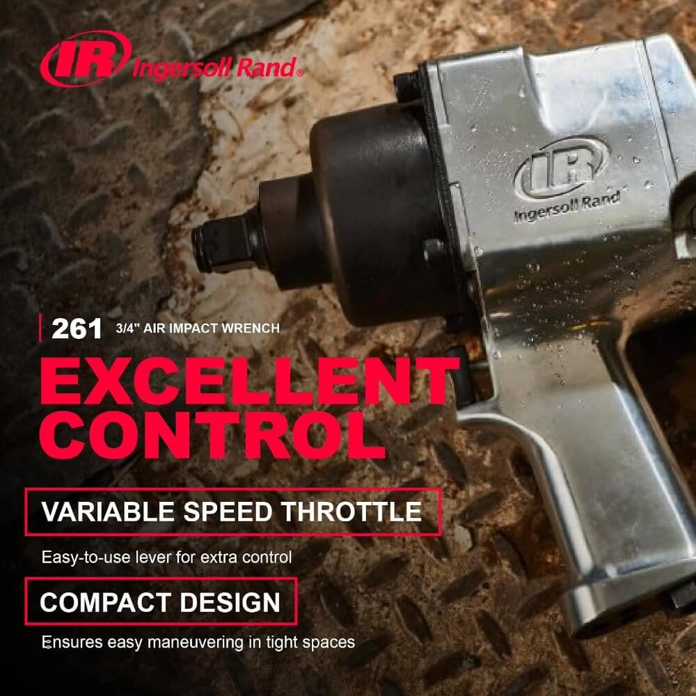 INGERSOLL RAND IRC-261 - 3/4" Super Duty Air Impact Wrench