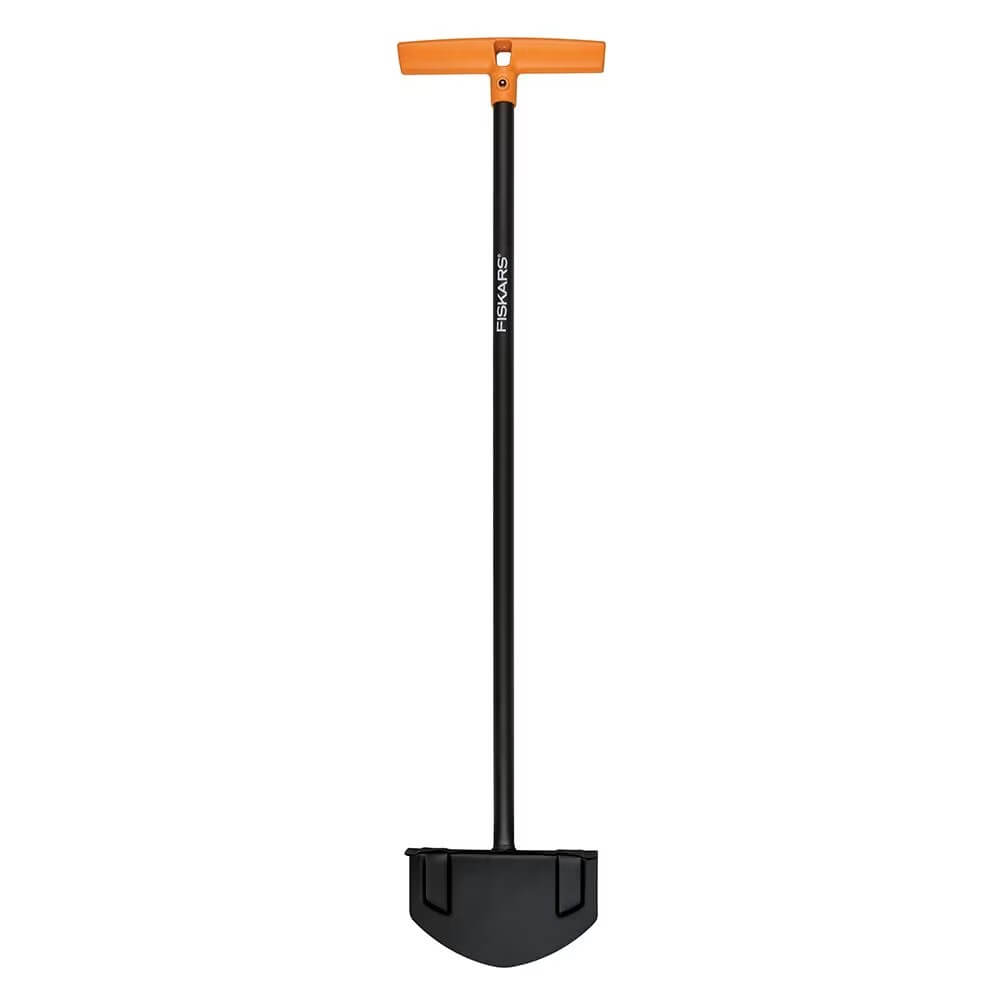 FISKARS FSK-9893 - Steel Long-handle Manual Lawn Edger, 38.5-inch