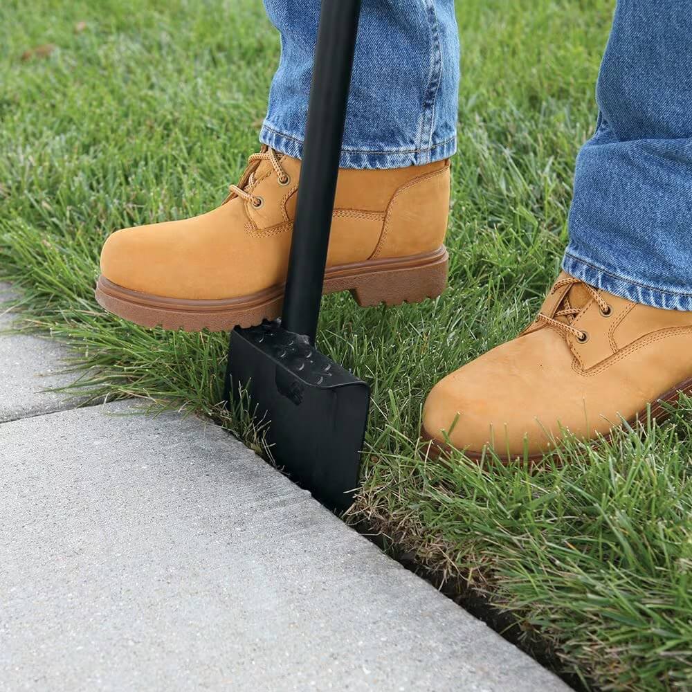 FISKARS FSK-9893 - Steel Long-handle Manual Lawn Edger, 38.5-inch
