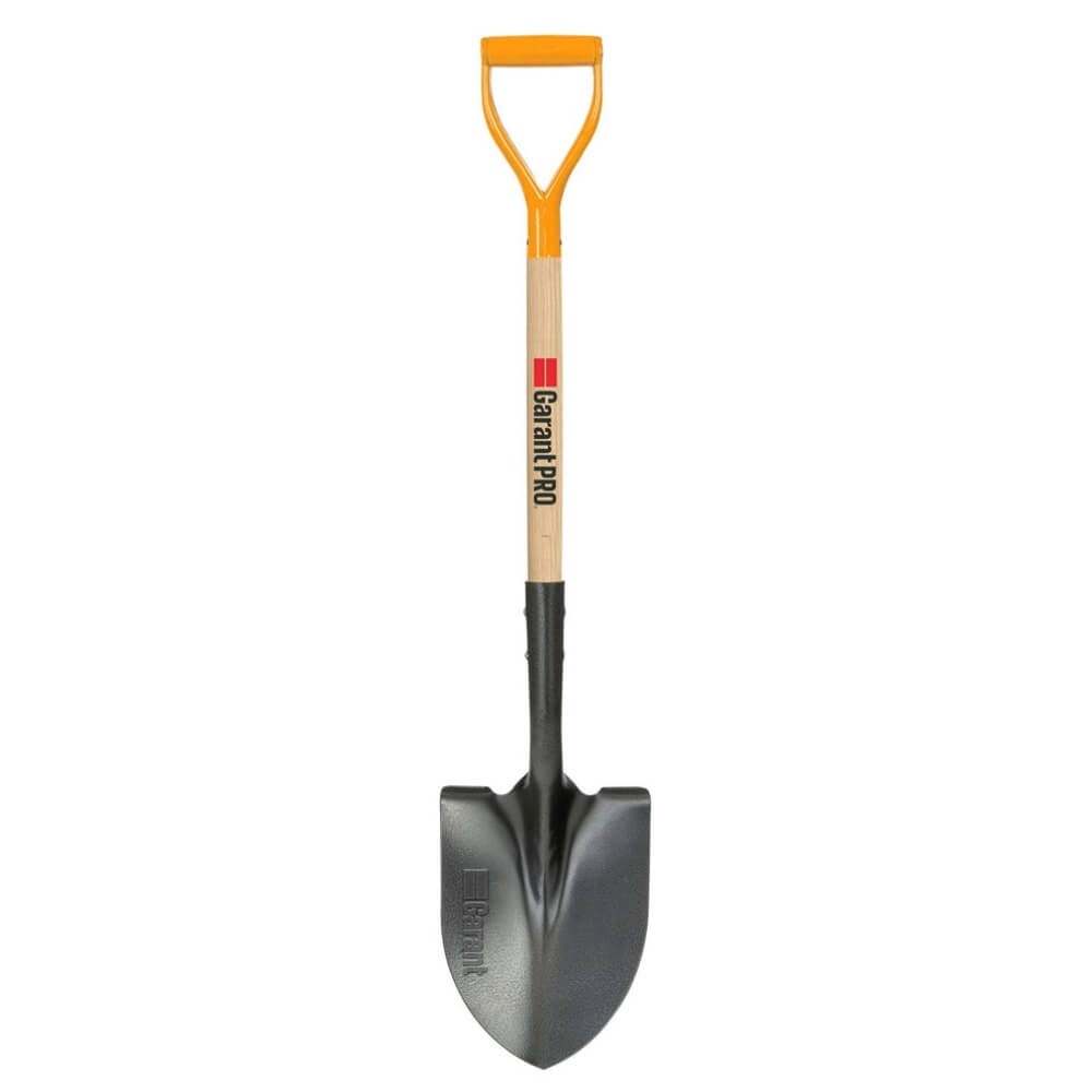 GARANT GHR2FD - Pro Series Round Point Shovel with Hardwood D-Grip Handle