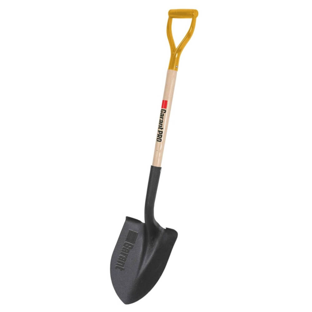 GARANT GHR2FD - Pro Series Round Point Shovel with Hardwood D-Grip Handle