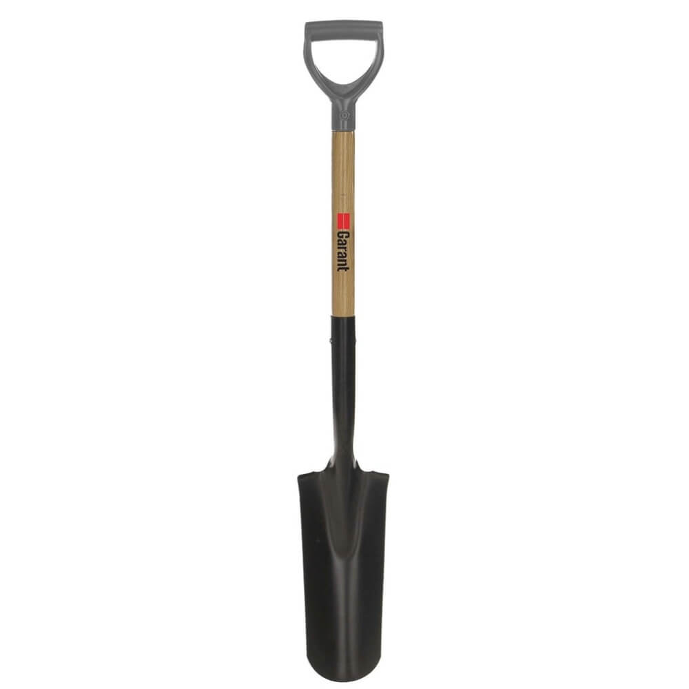 GARANT THDS14FD - Practica 14-Inch Hollow Back Drain Spade with Wood Handle and D-Grip