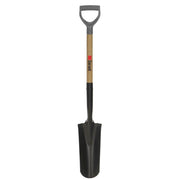 GARANT THDS14FD - Practica 14-Inch Hollow Back Drain Spade with Wood Handle and D-Grip