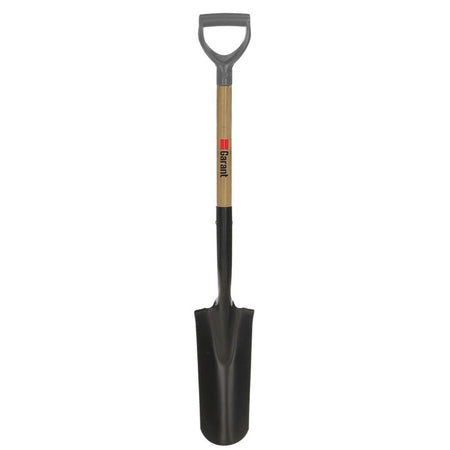 GARANT THDS14FD - Practica 14-Inch Hollow Back Drain Spade with Wood Handle and D-Grip
