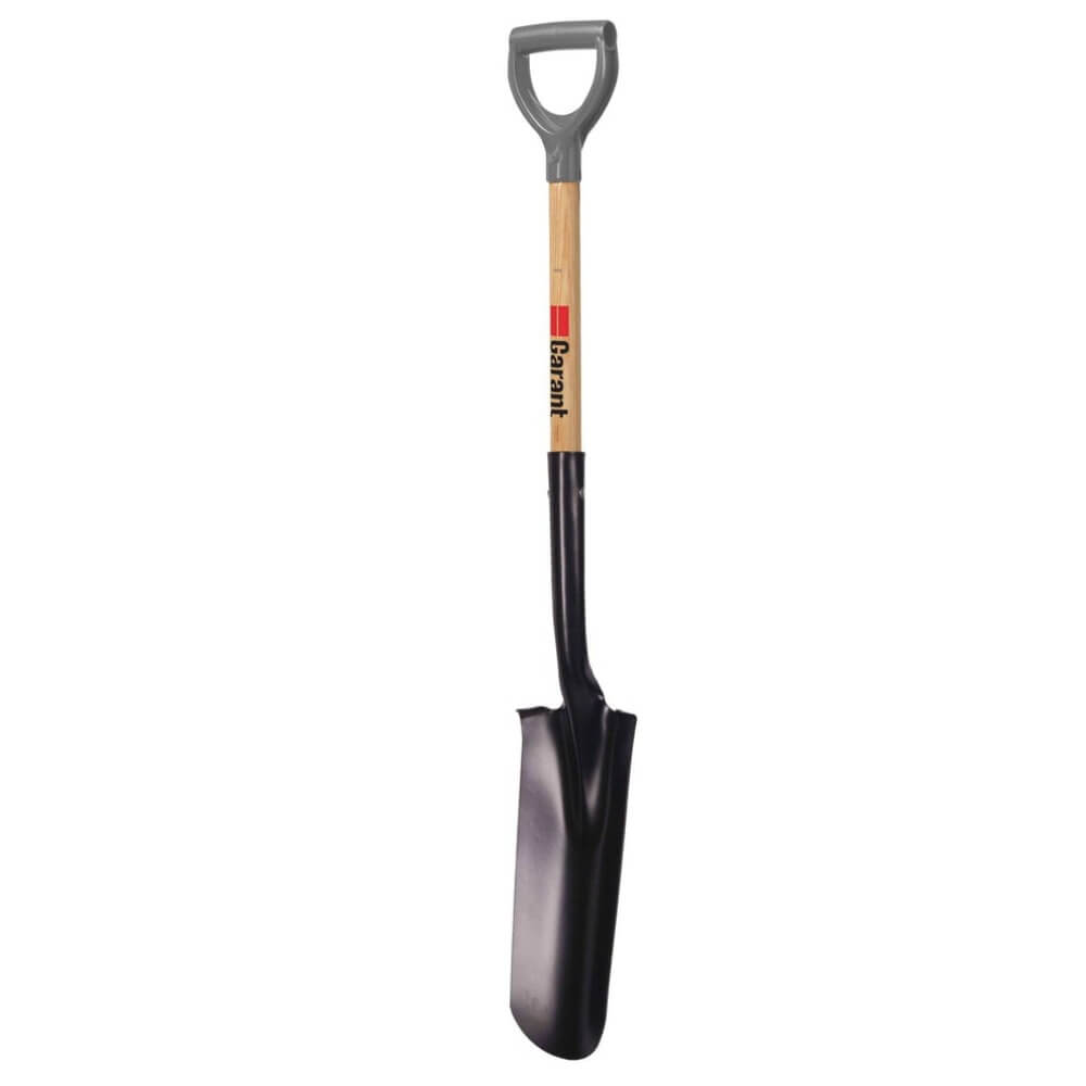 GARANT THDS14FD - Practica 14-Inch Hollow Back Drain Spade with Wood Handle and D-Grip