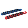 GRAY GT-93814R - 3/8" Drive Red Twist Lock Socket Bar, 14 Clips