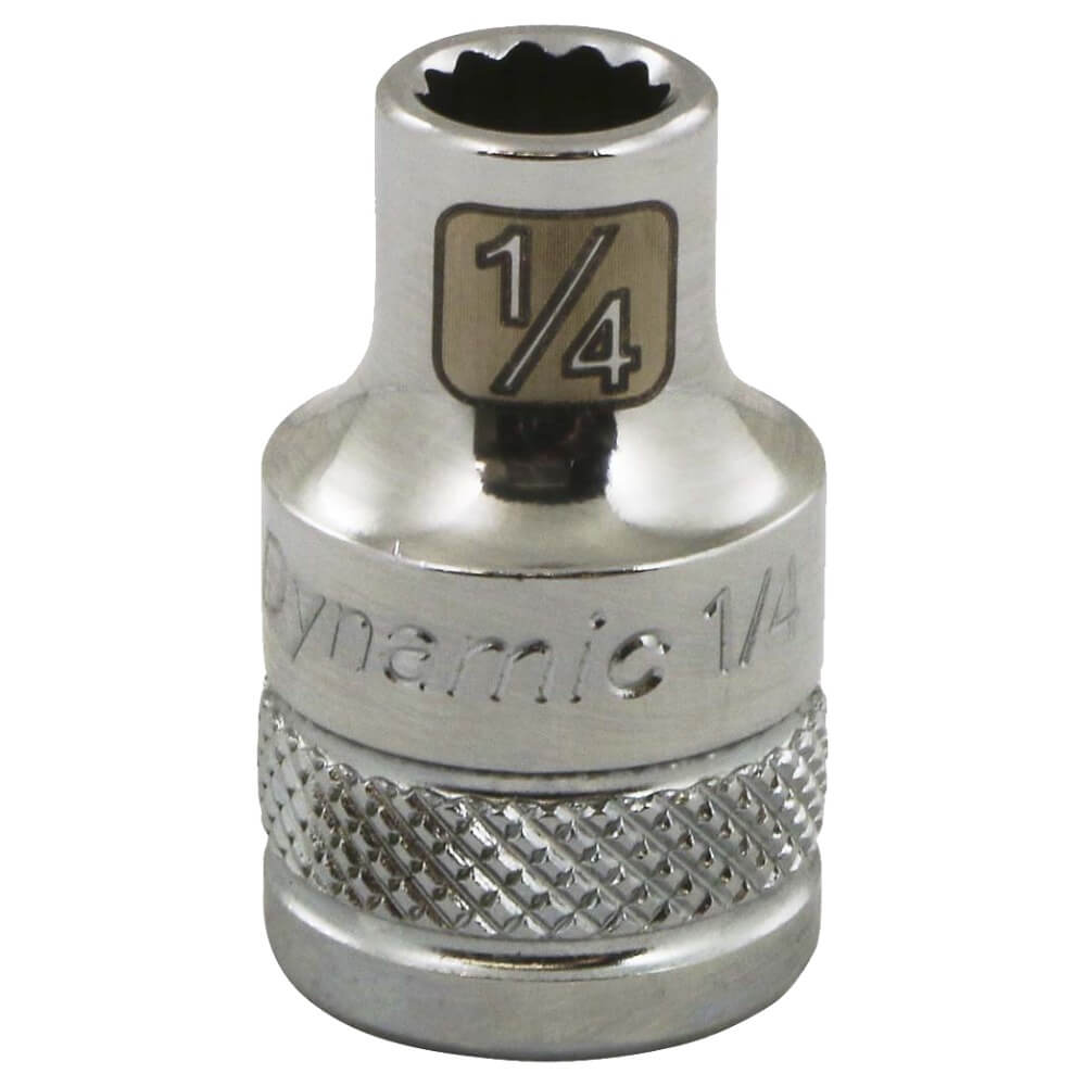 GRAY GT-D009408 - 1/4" Drive 8mm 6-Point Deep Socket - Mirror Chrome Finish