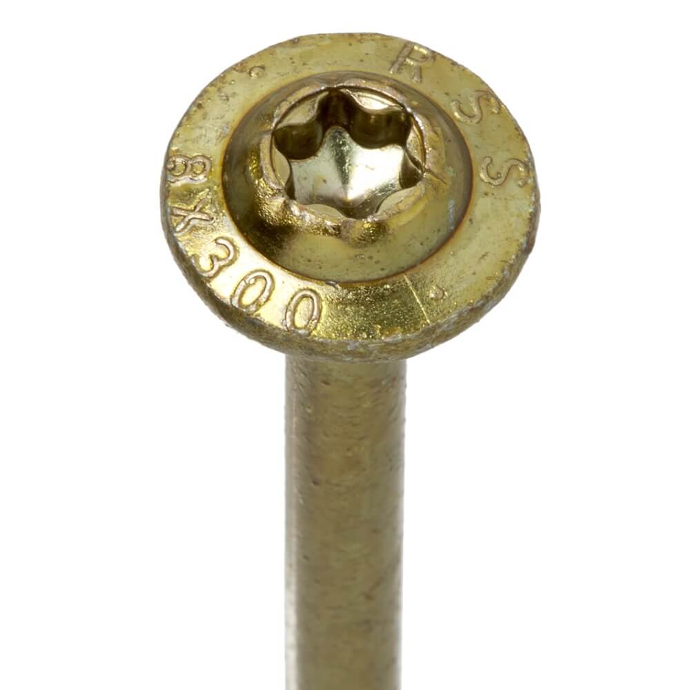 GRK RSS-10311 - Rugged Structural Screw, 3/8" x 16", T-40 Star Drive, 100-Count Bulk Box