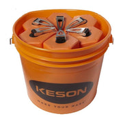 KESON P100BKT - Bold String Chalk Line Reels - 100-ft (30-Unit Bucket Pack)