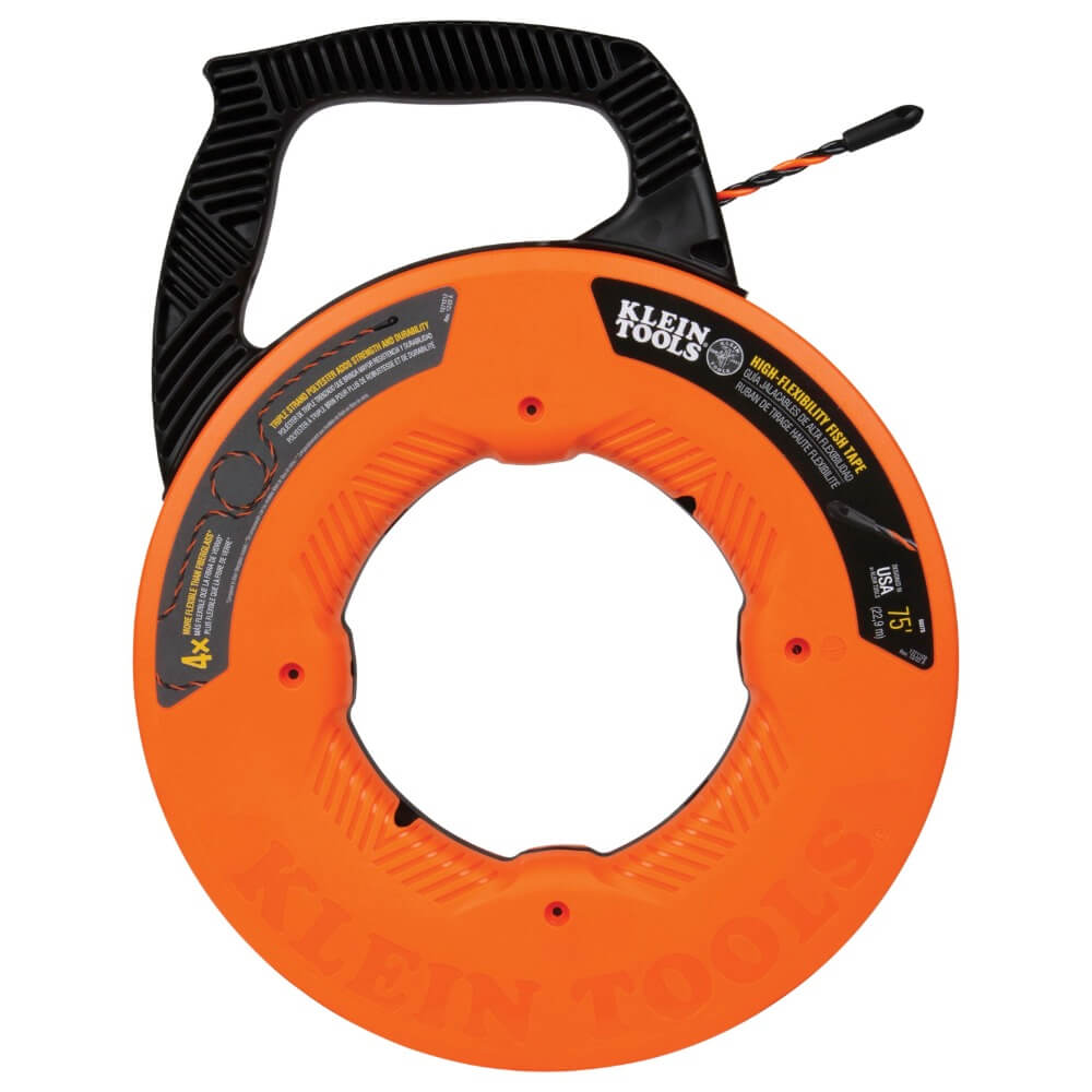 KLEIN KLE-50375 - 75-Foot High Flex Polyester Fish Tape