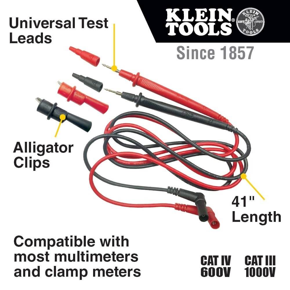 KLEIN KLE-69410 - Replacement Test Lead Set