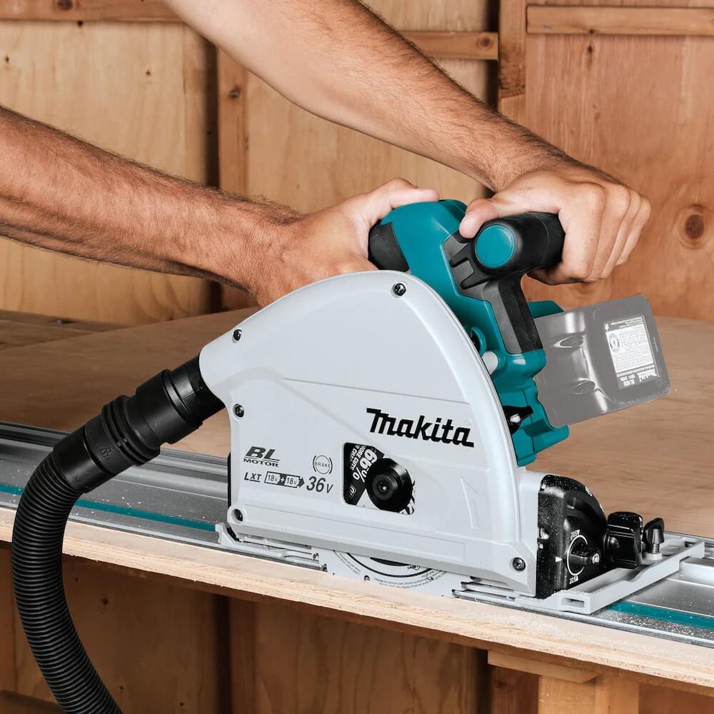 MAKITA DSP601ZJ - 18V X2 LXT (36V) Brushless 6-1/2" Plunge Circular Saw with AWS