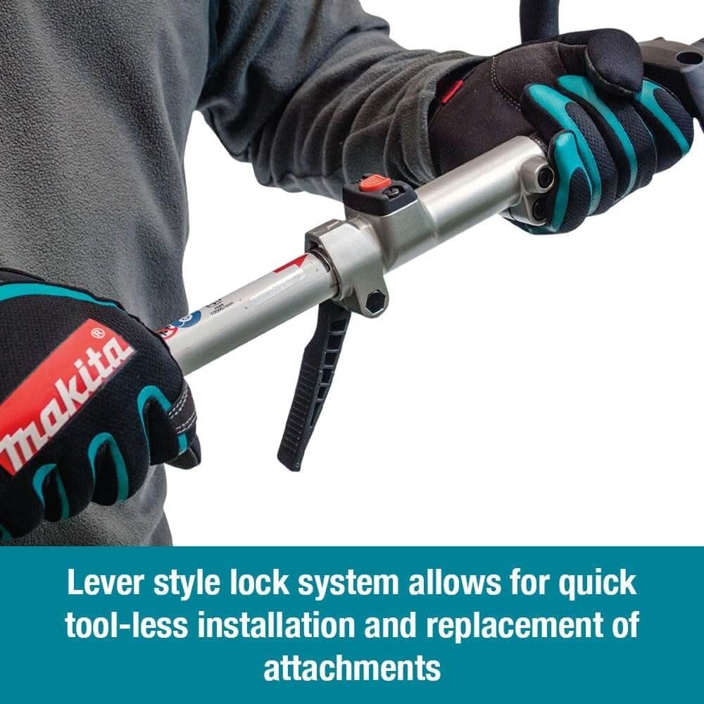 MAKITA DUX18RMEX2 - 18V LXT Brushless Split Shaft Power Unit with EM409MP 13in Line Trimmer Attachment