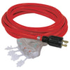 KING CANADA K-L1430-25-4T - 14/3 SJTW Heavy Duty Extension Cord - 25 ft. - 4-Outlet