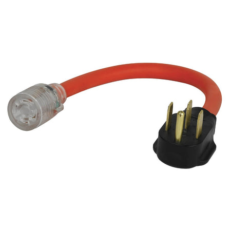 KING K-1450P-2 - King 1.5 ft. 50 Amp Generator Adaptor Cord - 14-50P to SS2-50R