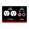 KING CANADA KCG-1501GX - King 1800W 3HP Gas Generator