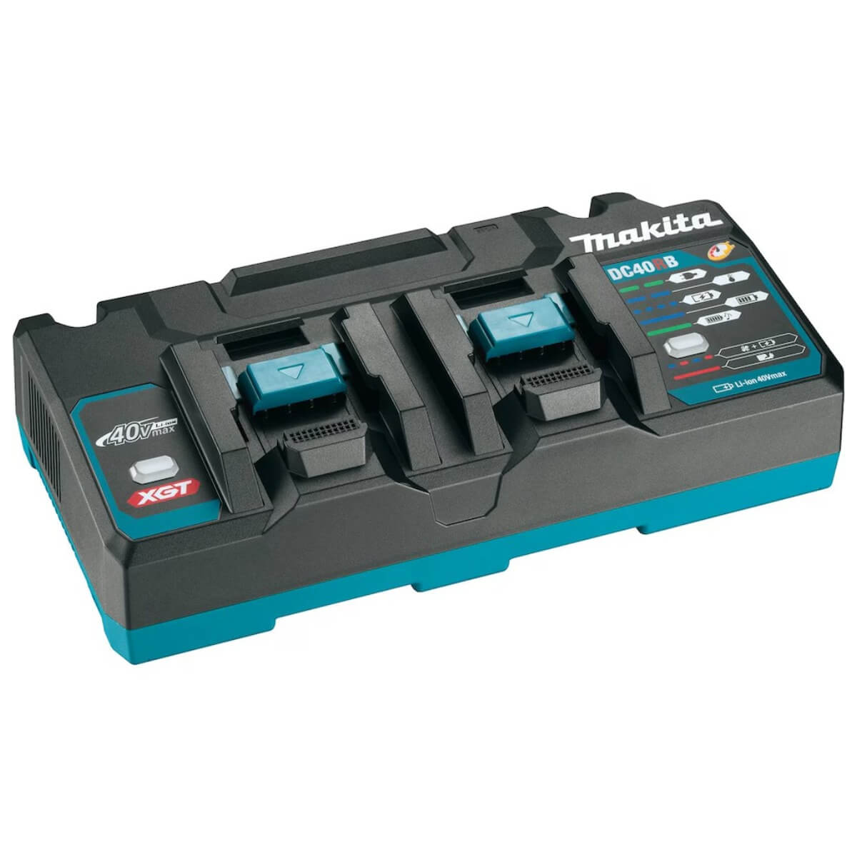 MAKITA T-04335 - XGT 40V Max Charger & Battery Starter Kit (DC40RB + 2x BL4040)