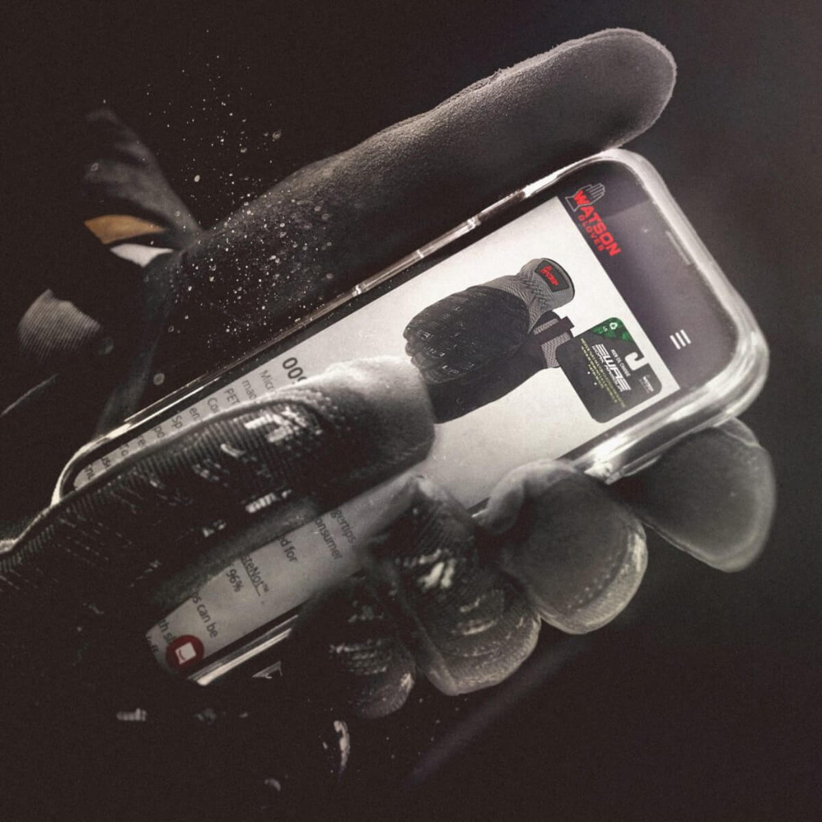 Watson - Oil Change Gloves - Black