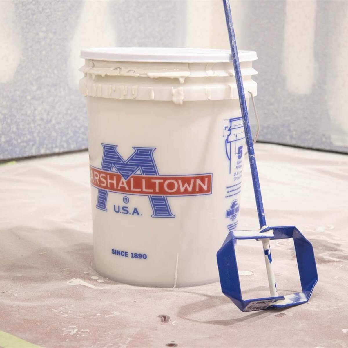 MARSHALLTOWN MAR-819L - 36 in. Quik-Mix Mixer - Steel - 36 in. Length