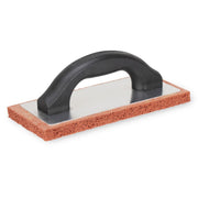 MARSHALLTOWN RRF94C - 9 in. x 4 in. x 1/2 in. Red Rubber Float - Coarse