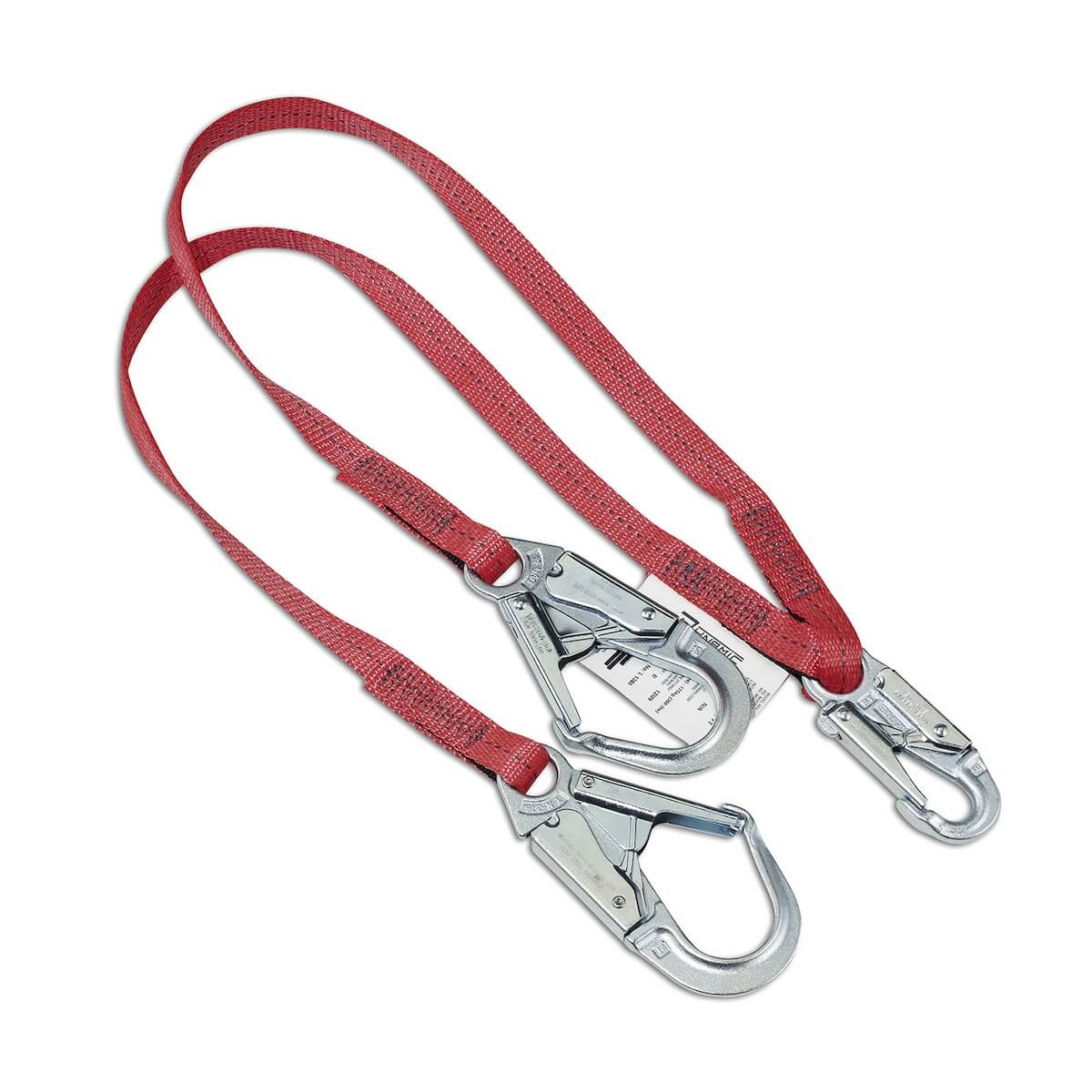 Dynamic Safety FP6351334 4' Double Leg Fixed Y-Lanyard
