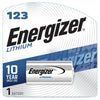 Energizer EL123APBP CR123 Lithium Battery for Rangefinders, Rifle Scopes, and Flashlights