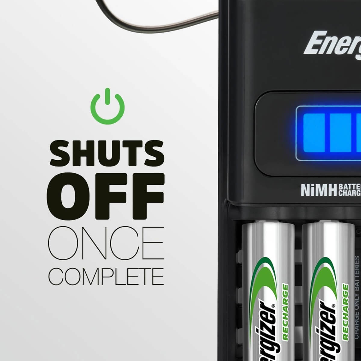 Energizer CHFC Multi-Battery Universal Charger for NiMH and NiCad