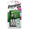 Energizer CHVCMWB Charger with 4 AA Battery Combo - NiMH Battery Charger