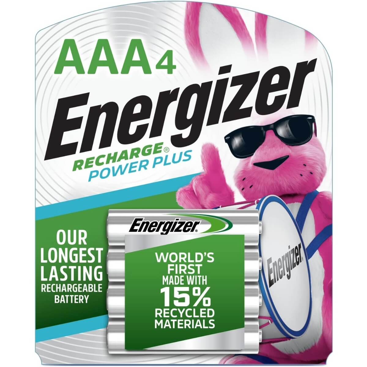 Energizer UNH12BP-4 Rechargeable AAA Batteries - 4 Pack