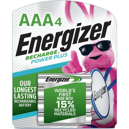 Energizer UNH12BP-4 Rechargeable AAA Batteries - 4 Pack