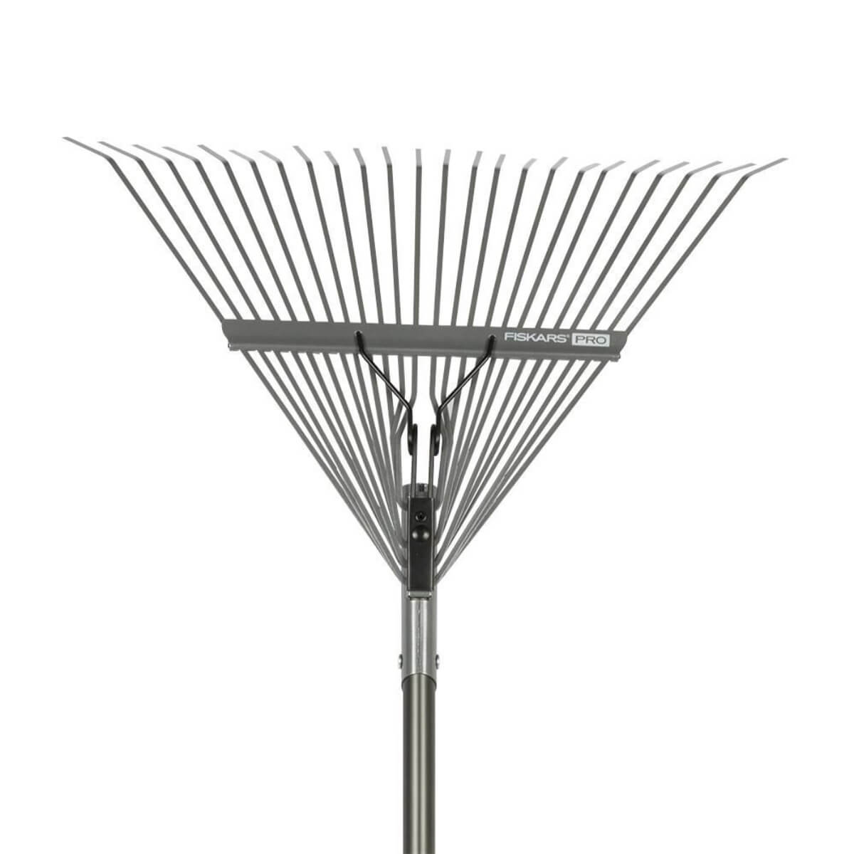 Fiskars FSK397930 Pro Leaf Rake - 24 in. Head - Aluminum Handle