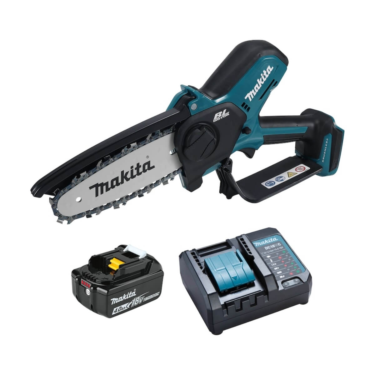 Makita DUC150M001 18V LXT Brushless 6" Pruning Saw, 4.0Ah Kit