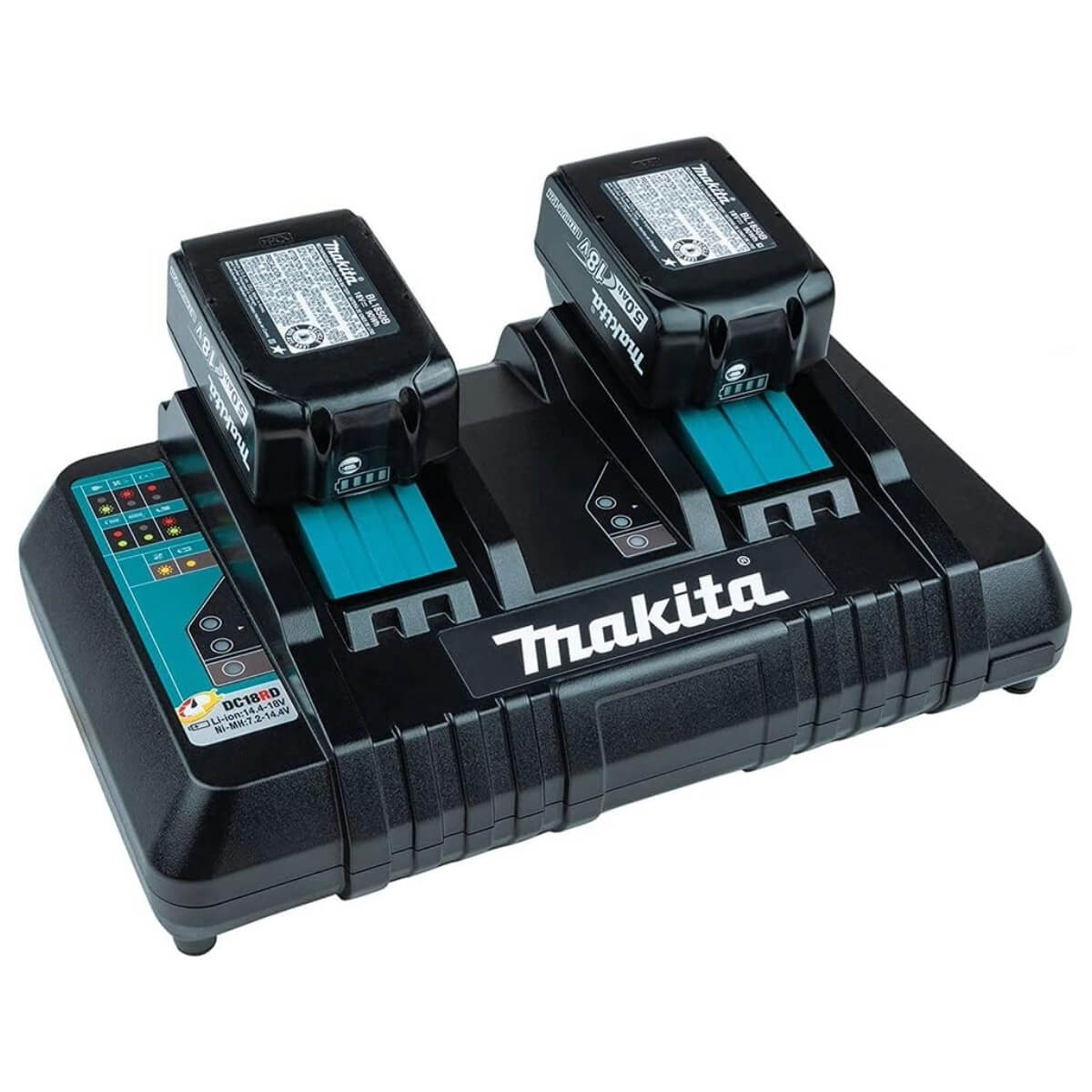 Makita Y-00315 18V LXT 2 x 4.0Ah Li-Ion Battery & Dual-Port Rapid Charger Kit
