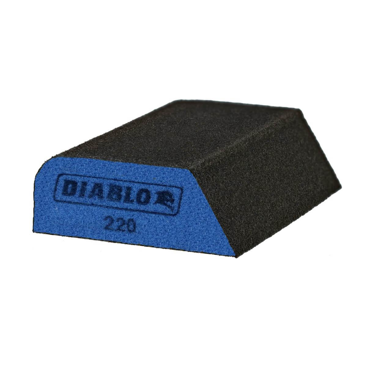 Diablo DFBCOMBMFN01G 4" x 2-1/2" x 1" 220-Grit Dual-Edge Sanding Sponge