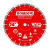 Diablo DMADS1400 14 in. Diamond Segmented Cut-Off Disc for Masonry