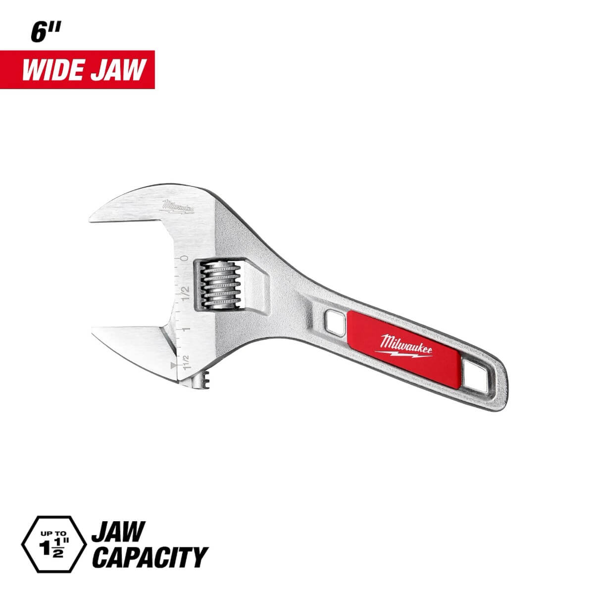 MILWAUKEE 48-22-7506 6" Wide Jaw Adjustable Wrench
