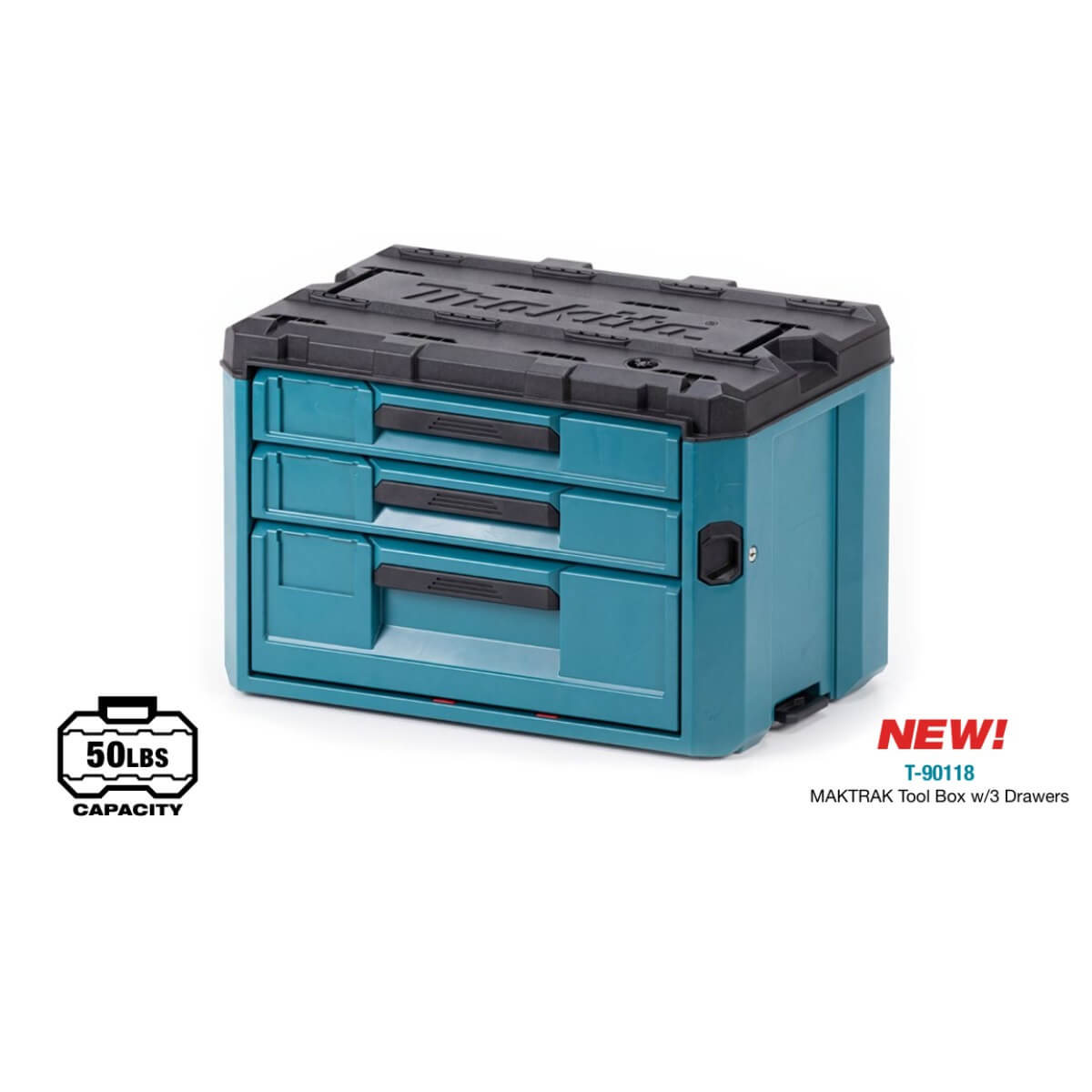 Makita T-90118 MAKTRAK 3 Drawer Tool Box