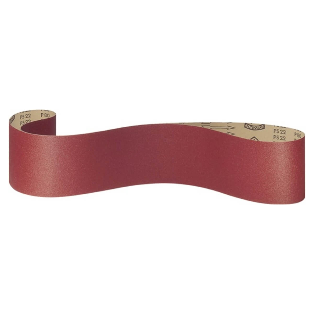 Klingspor 669064 2-1/2 in. x 16 in. 120 Grit Sanding Belt - 10 Pack