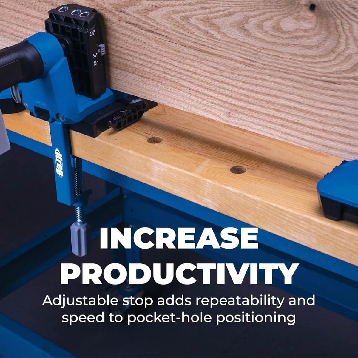 Kreg KPHA750 Pocket-Hole Jig 720/520 Base Dock