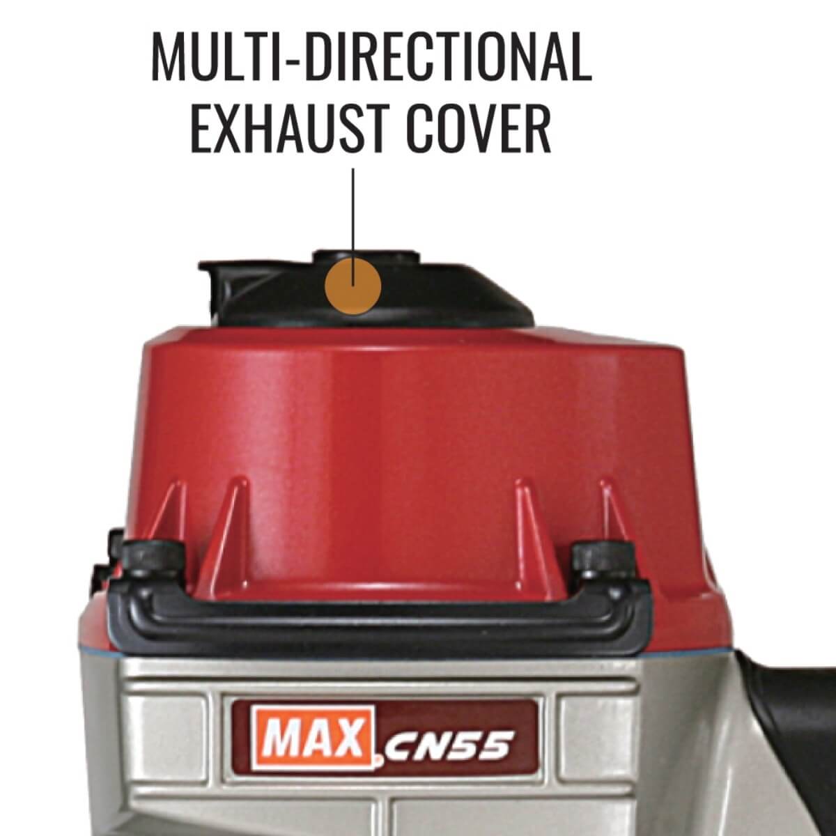 MAX CN55 Industrial Coil Nailer - 1 in. to 2-1/4 in.