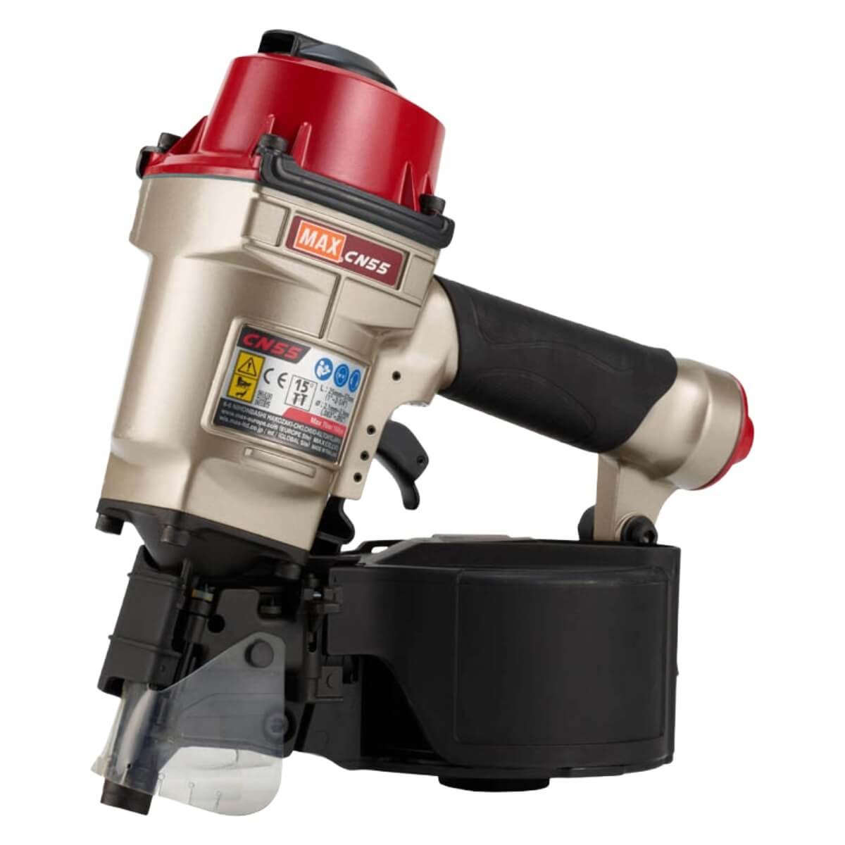 MAX CN55 Industrial Coil Nailer - 1 in. to 2-1/4 in.