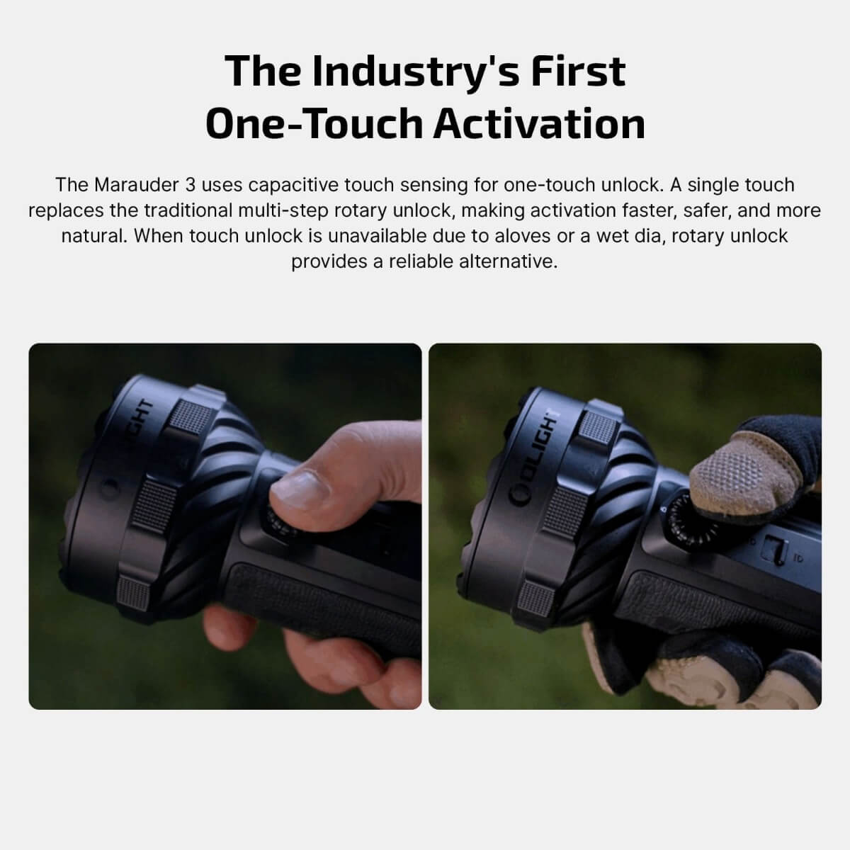 Olight MARAUDER3 Marauder 3 High-Performance LED Flashlight - 25000 Lumens