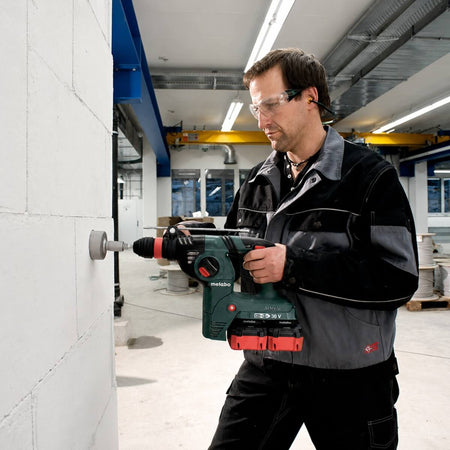 Metabo 600796840 KHA 18 LTX BL 24 Quick 18V 1-1/4 in. Cordless Rotary Hammer - Tool Only