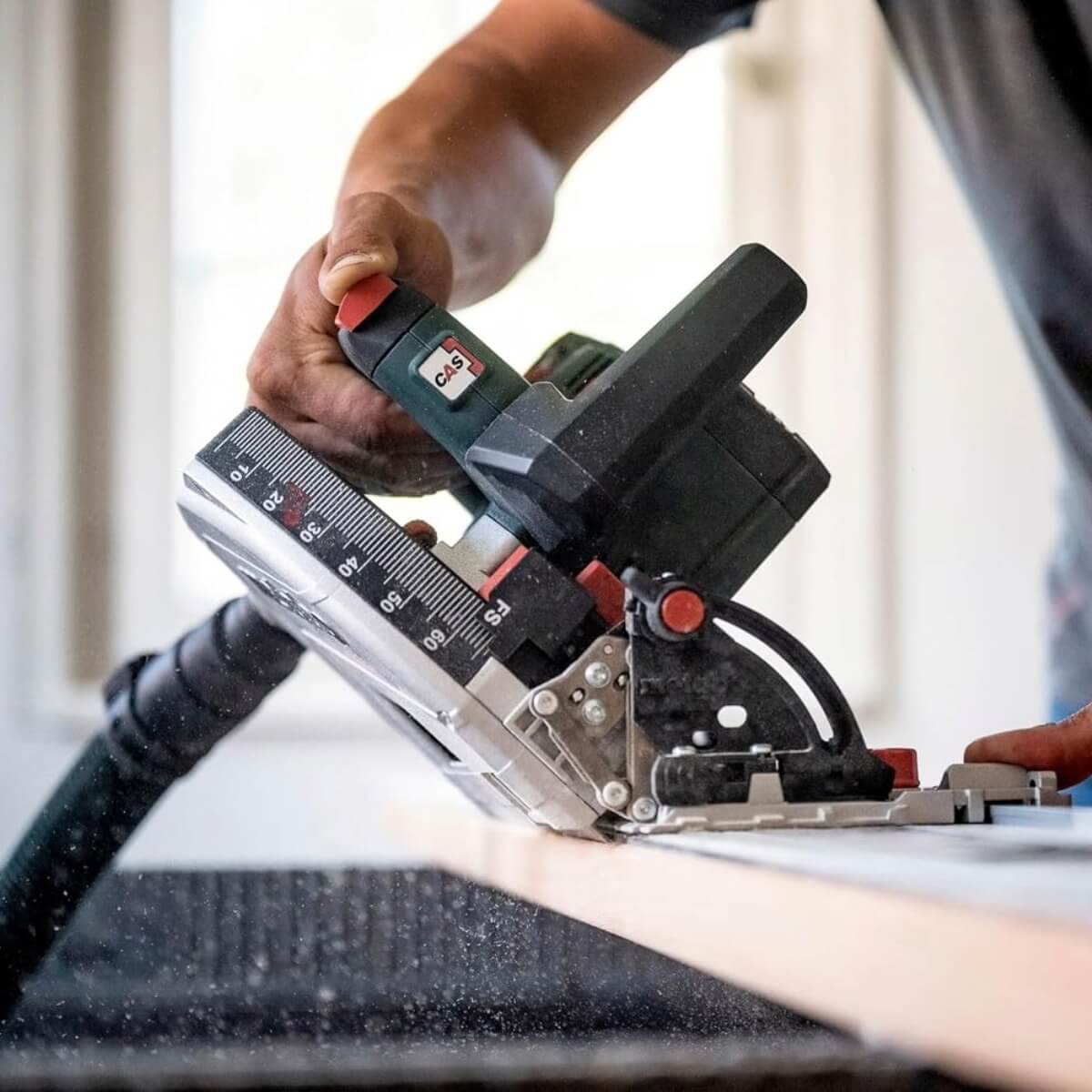 Metabo 601866840 KT 18 LTX 66 BL - 18V Cordless Plunge Cut Circular Saw - Tool Only